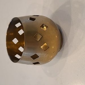 Vintage Brass Votive Candle Holder